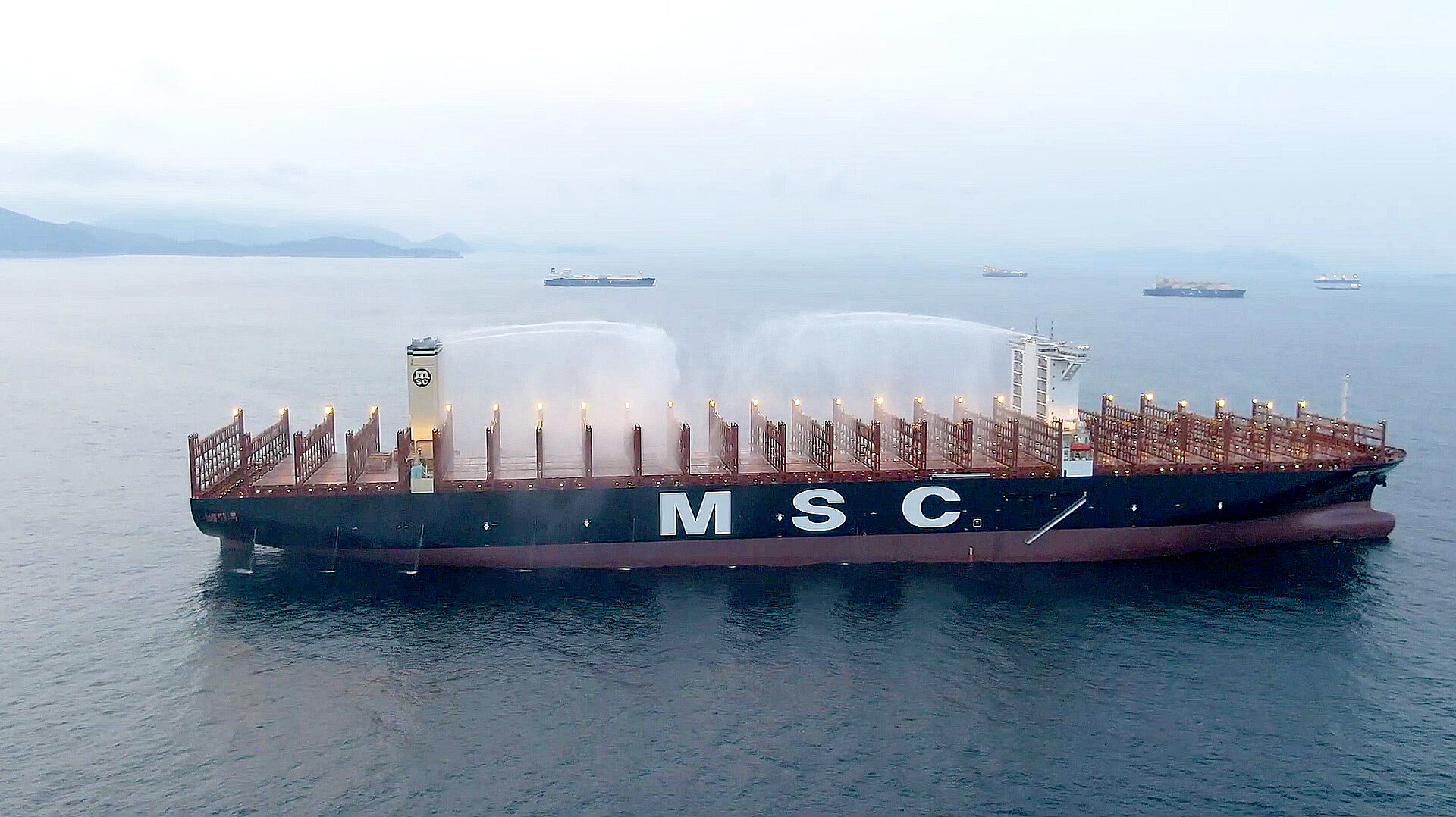 Containerschiff der „MSC Gülsün“-Klasse 